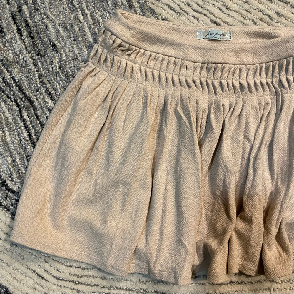 FREE PEOPLE Pleated Skirt